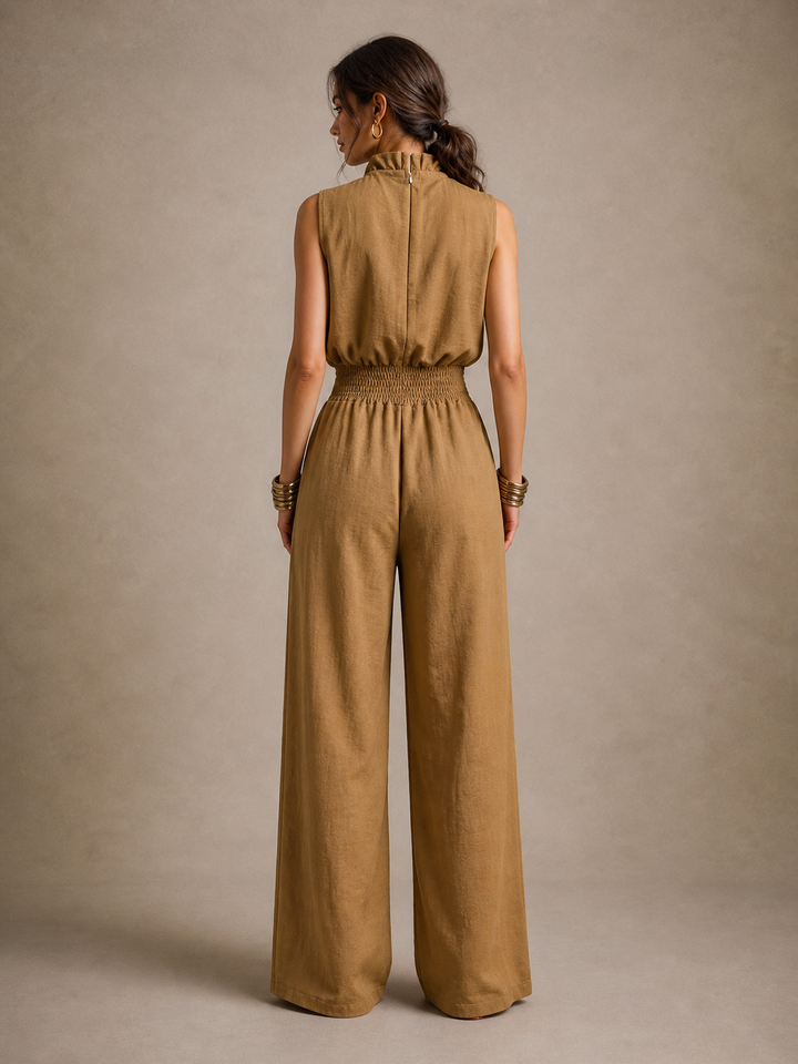 Jade - Weiter Jumpsuit mit Soft-Touch