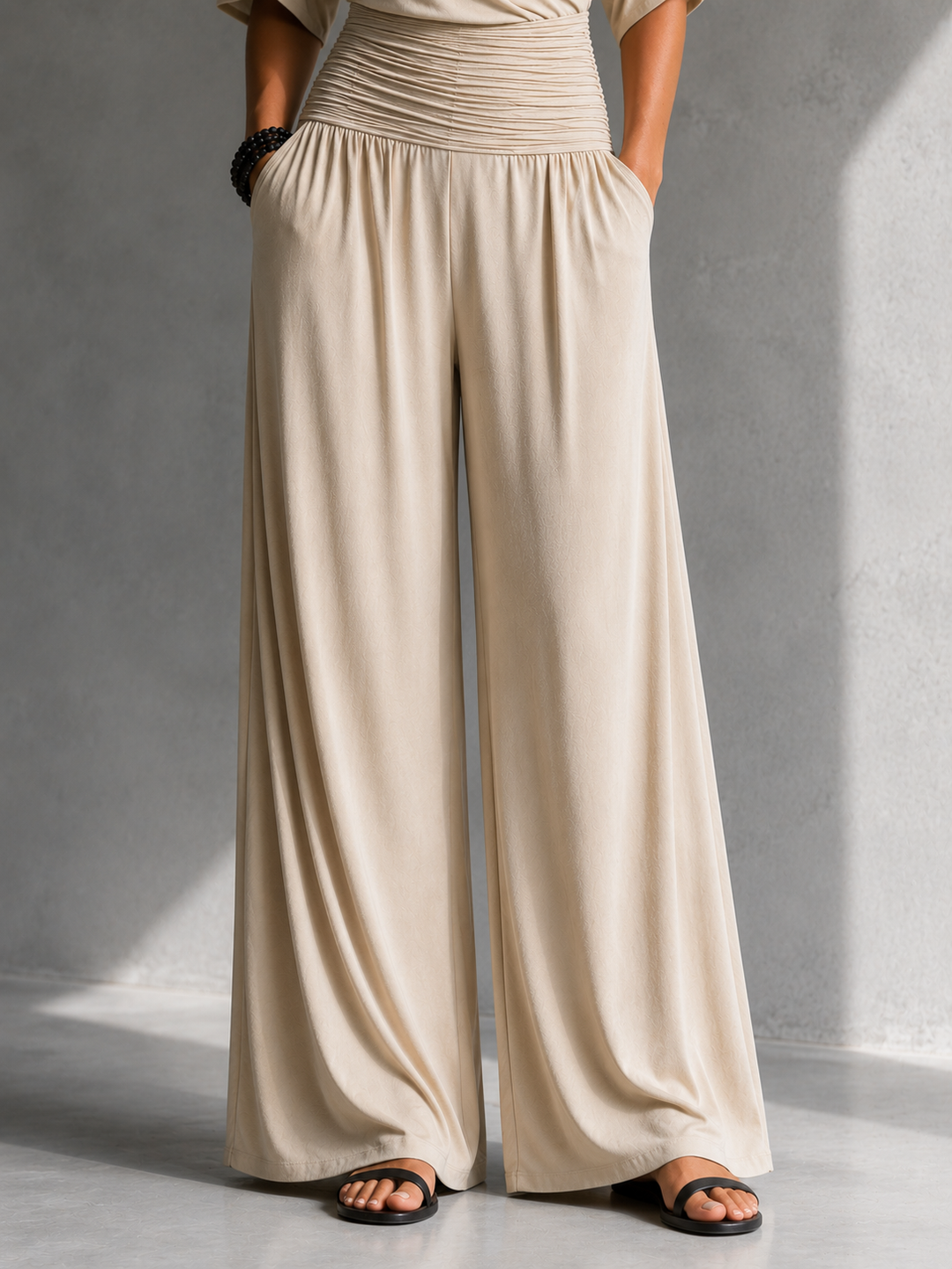 Odelisse - Softtouch-Wickel-Jumpsuit
