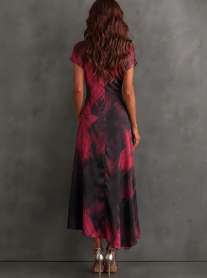 Kaia - Softtouch-Wickel-Hemdblusenkleid
