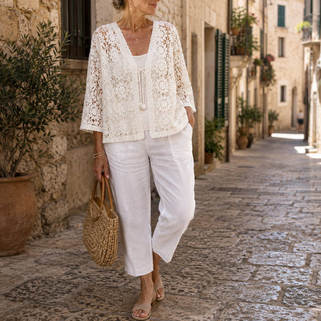 Aralynne - Leichter offener Cardigan