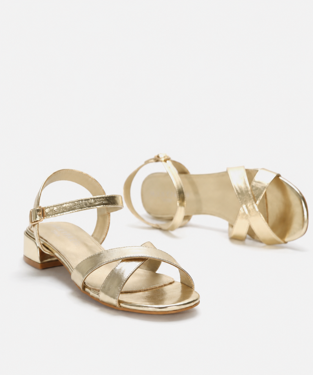 Abrielle - elegante Sandaletten mit niedrigem Absatz