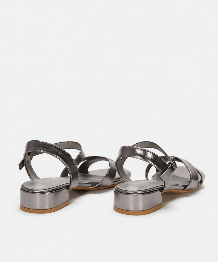 Abrielle - elegante Sandaletten mit niedrigem Absatz
