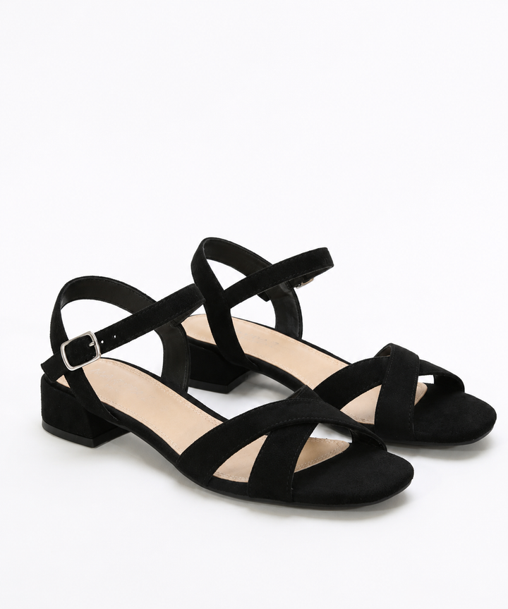 Abrielle - elegante Sandaletten mit niedrigem Absatz
