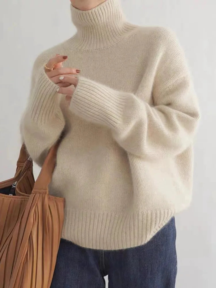 Acantha - Softtouch-Rollkragenpullover