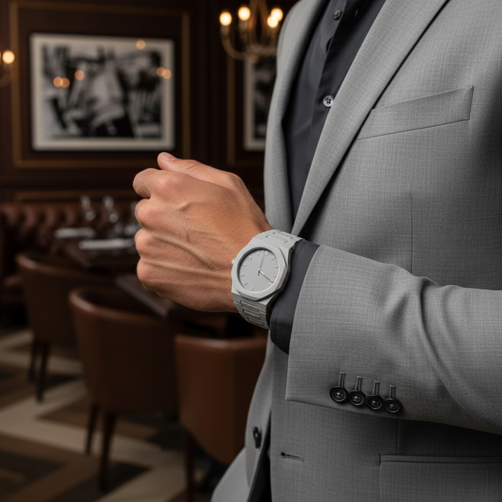 Nevrick - achteckige Stealth-Armbanduhr