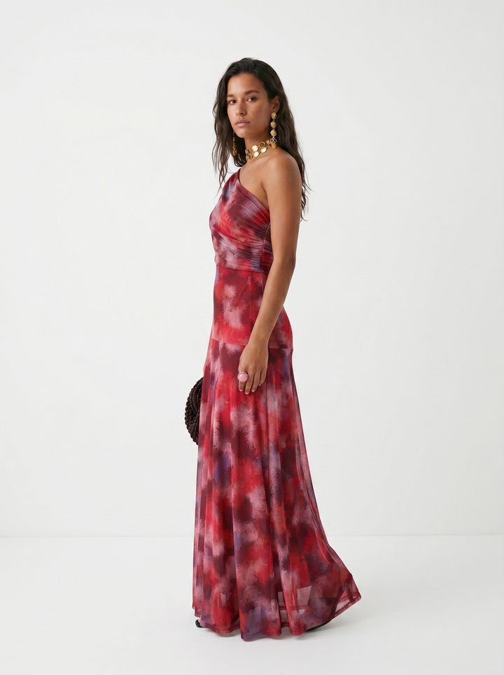 Kaida - Drapiertes Carmen-Kleid