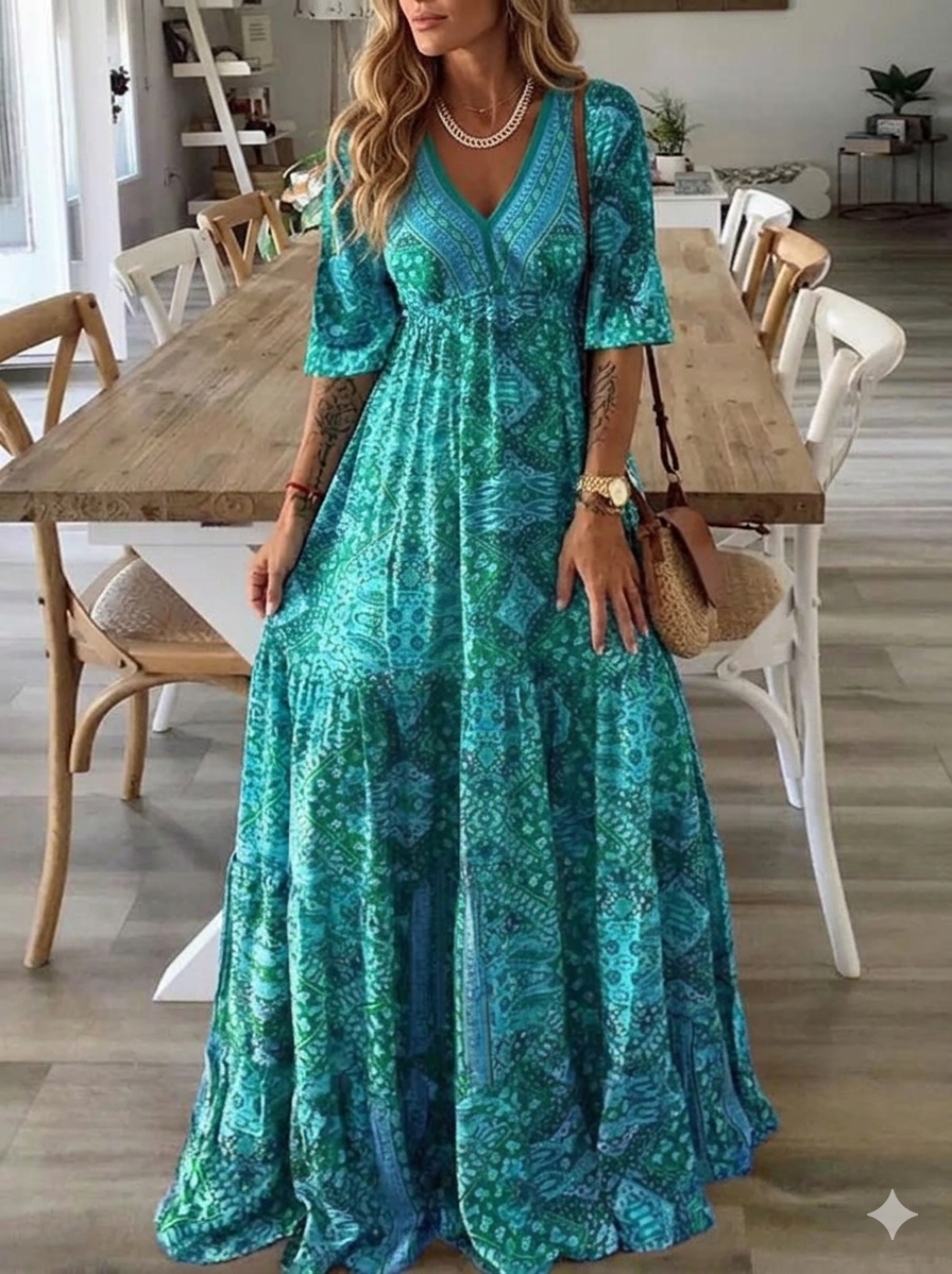 Ysavelle - Softtouch-Boho-Kleid