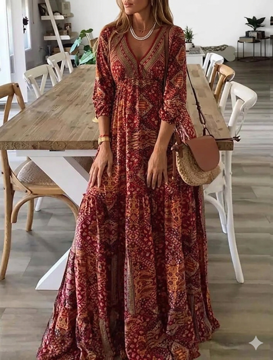 Ysavelle - Softtouch-Boho-Kleid