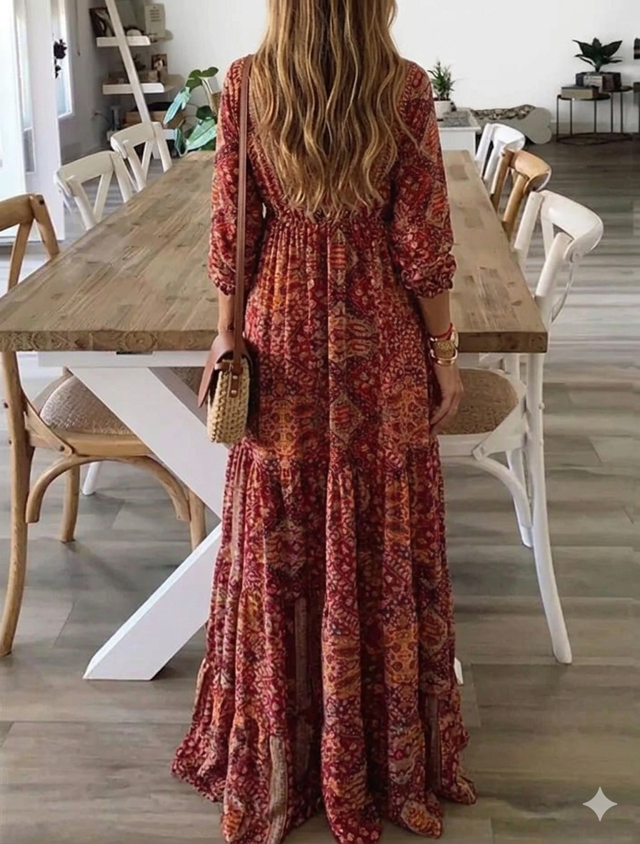 Ysavelle - Softtouch-Boho-Kleid
