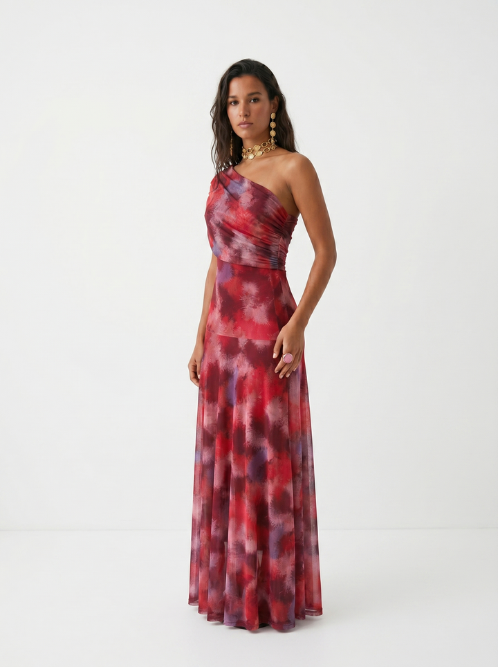 Kaida - Drapiertes Carmen-Kleid