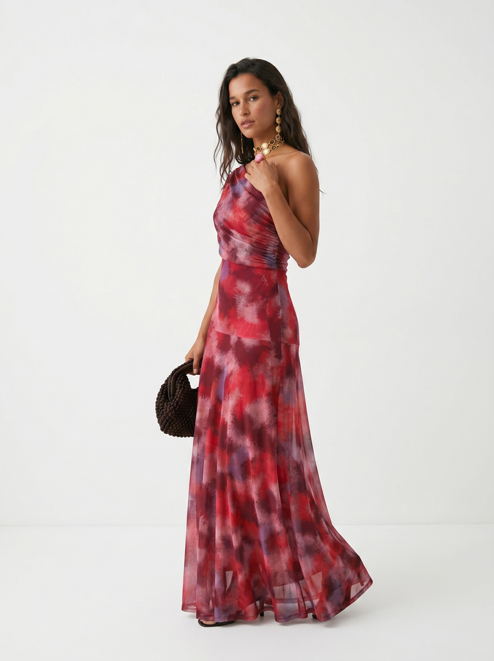Kaida - Drapiertes Carmen-Kleid