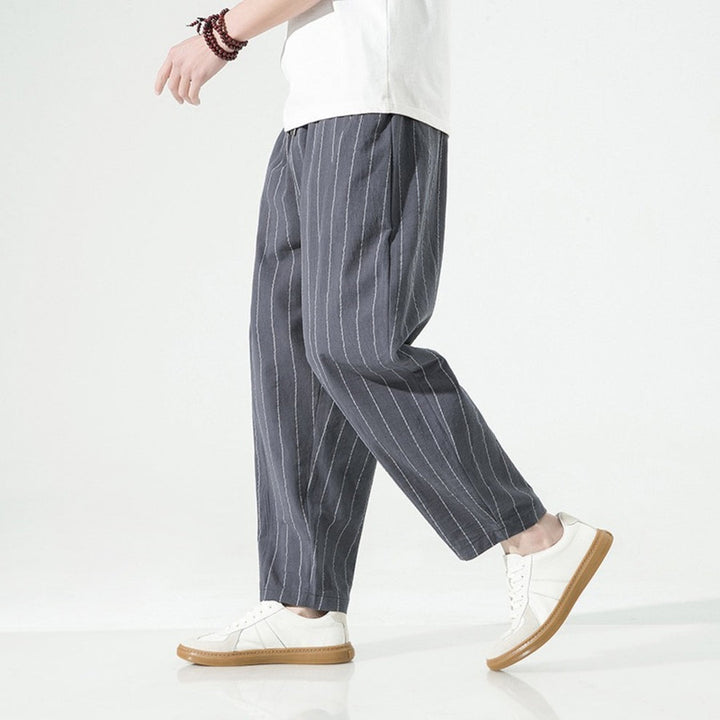 Brodie - Gestreifte Hose, Relaxed Fit