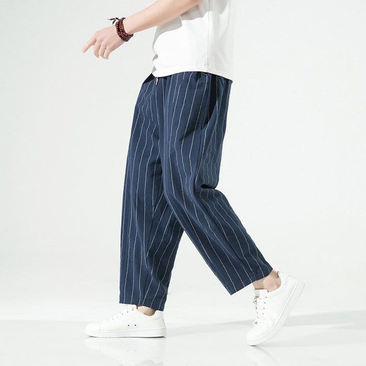Brodie - Gestreifte Hose, Relaxed Fit
