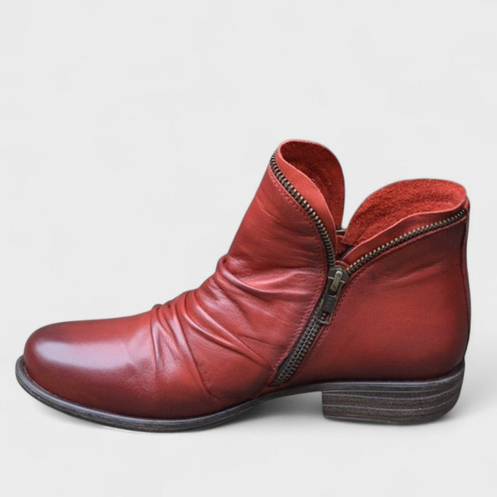 Endora - Elegante Stiefeletten mit seitlichem Reißverschluss