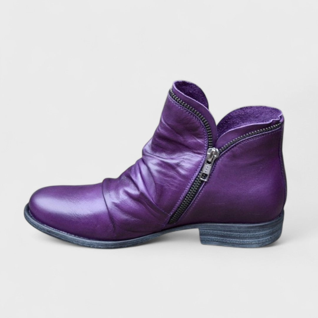 Endora - Elegante Stiefeletten mit seitlichem Reißverschluss