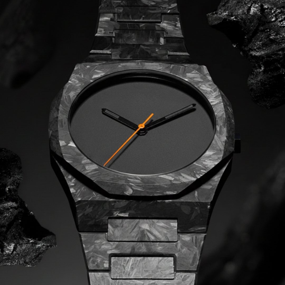 Nevrick - achteckige Stealth-Armbanduhr