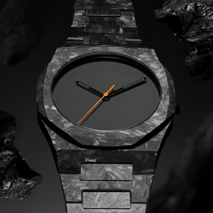 Nevrick - achteckige Stealth-Armbanduhr