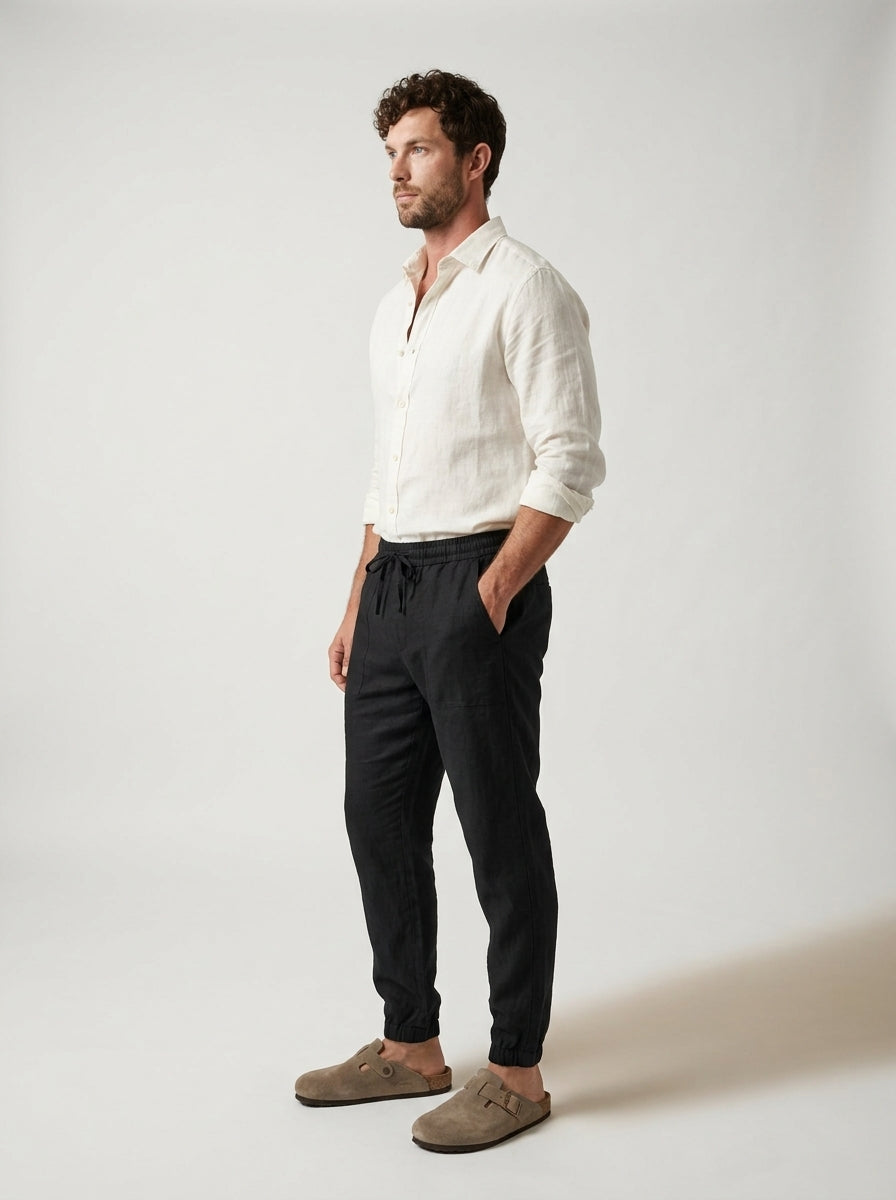 Carrick - Leichte Leinen-Jogger