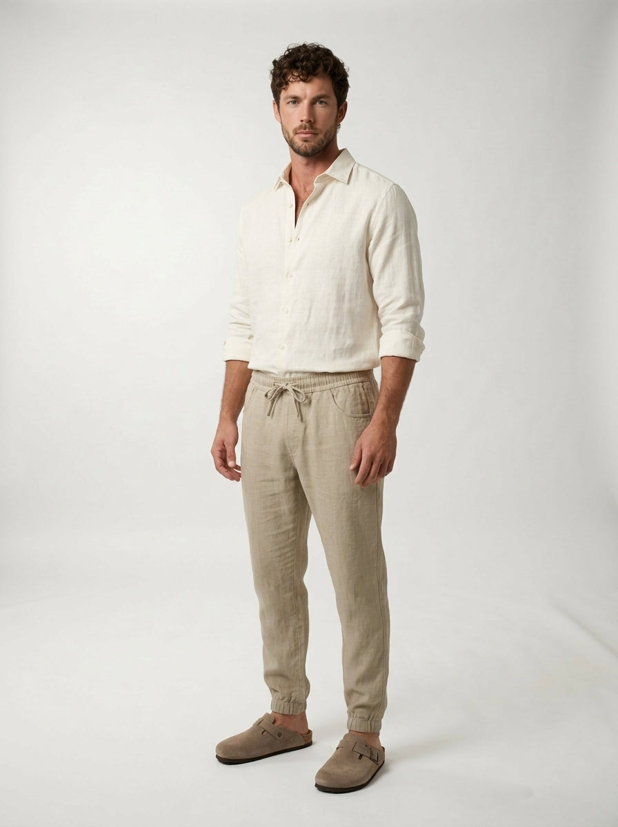 Carrick - Leichte Leinen-Jogger