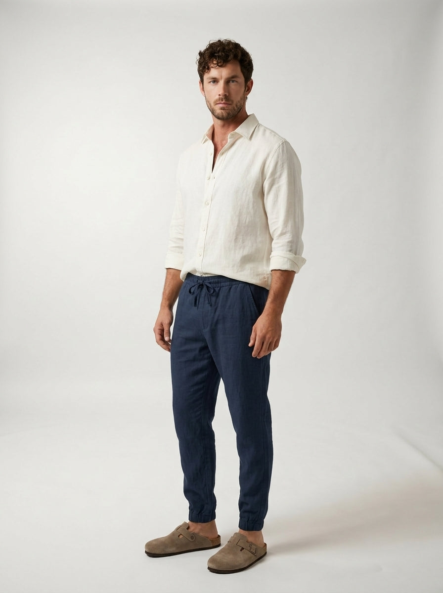 Carrick - Leichte Leinen-Jogger