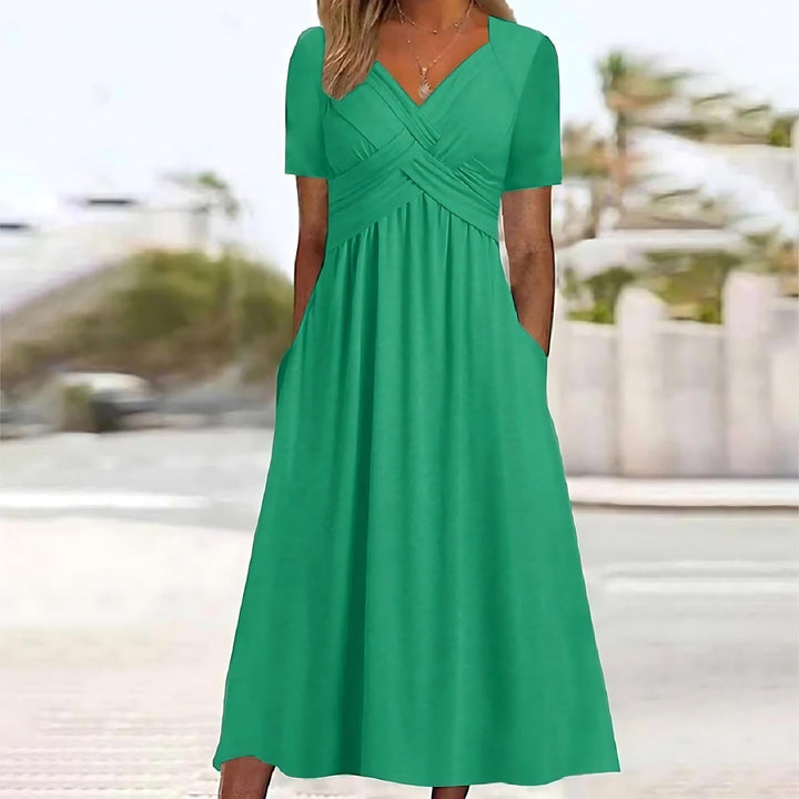 Payton - A-Linien-Midikleid mit weicher Haptik