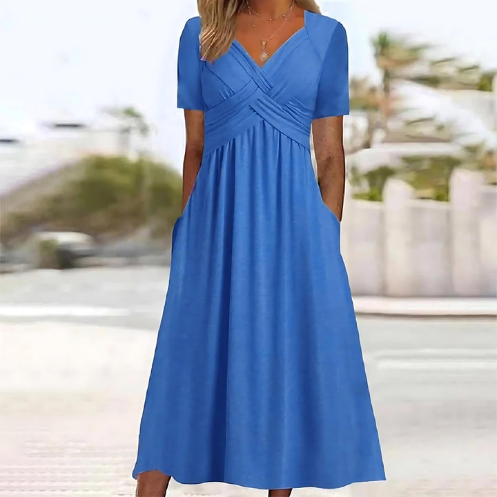 Payton - A-Linien-Midikleid mit weicher Haptik