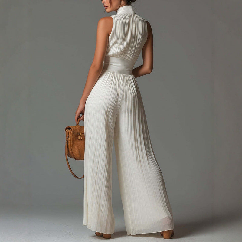 Thessalien - Weitbeiniger Soft-Touch-Jumpsuit