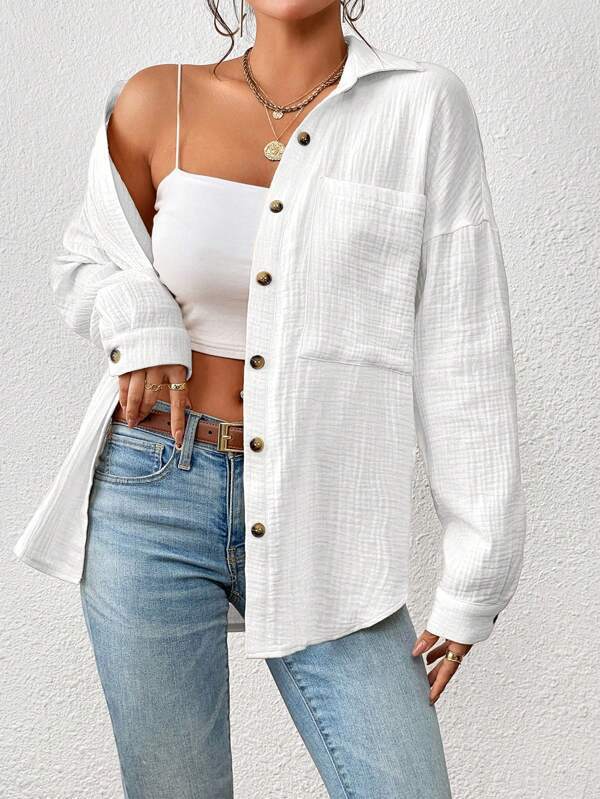 Kireliae - Hemd mit Button-down-Kragen