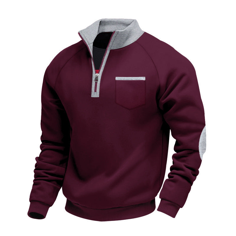Ivervane - Soft-Touch Half-Zip-Pullover