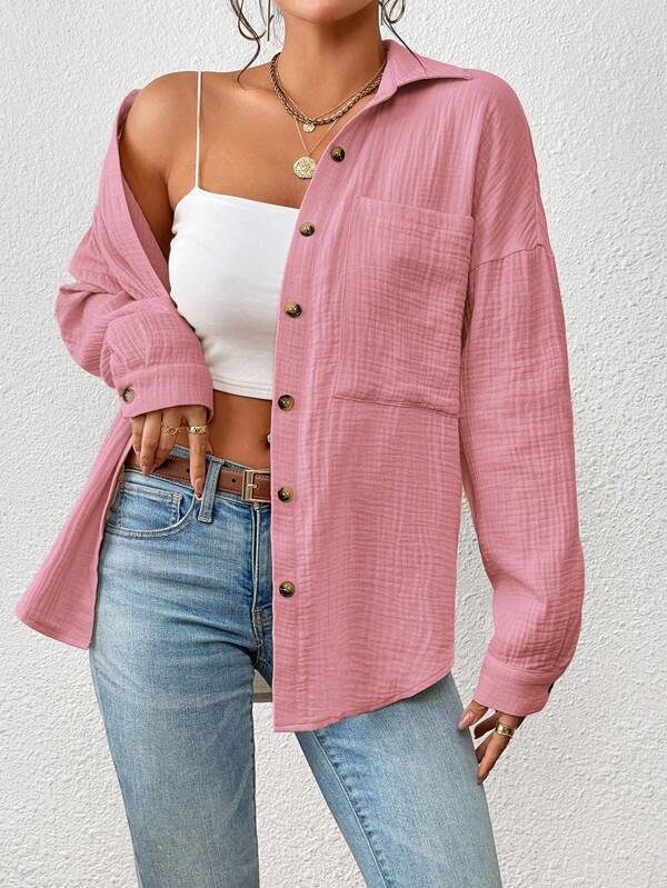 Kireliae - Hemd mit Button-down-Kragen