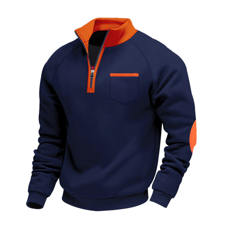 Ivervane - Soft-Touch Half-Zip-Pullover