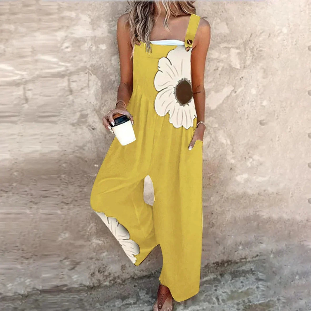 Aderyn - luftiger, bedruckter Jumpsuit