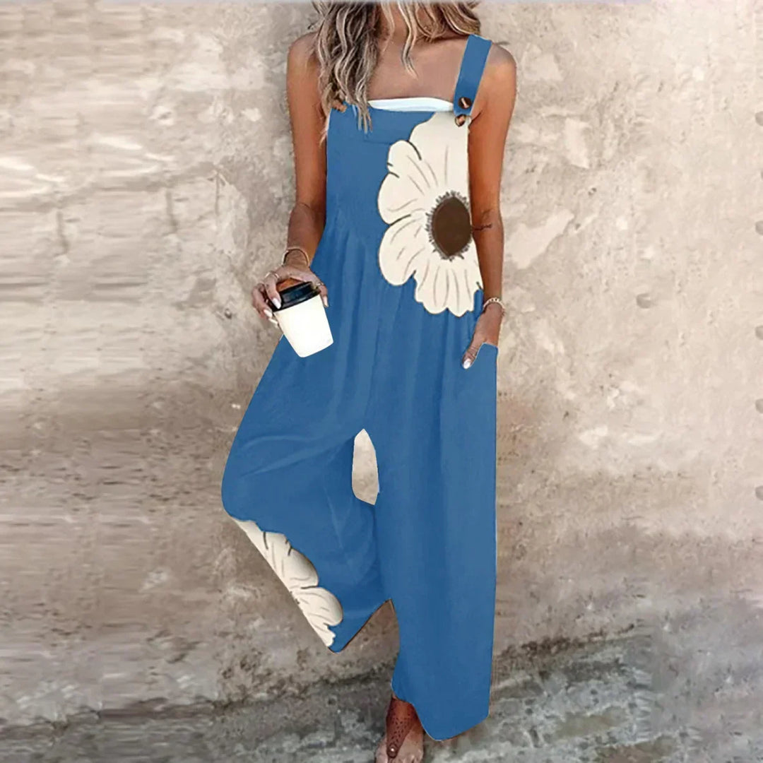 Aderyn - luftiger, bedruckter Jumpsuit