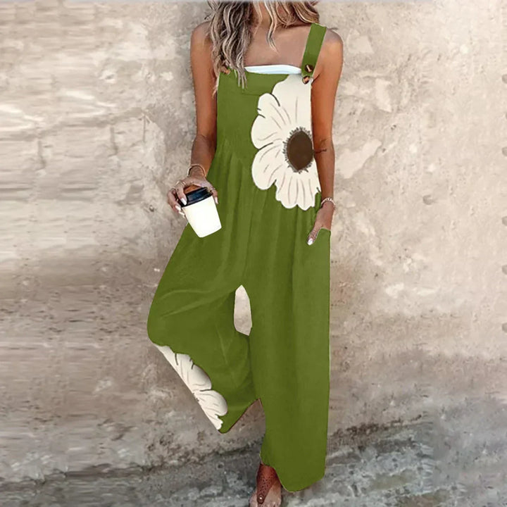 Aderyn - luftiger, bedruckter Jumpsuit