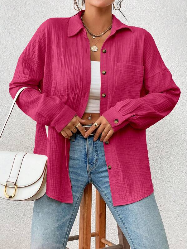Kireliae - Hemd mit Button-down-Kragen
