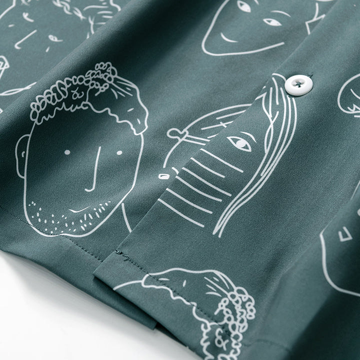 Nash - Weiches Cuba-Kragenhemd