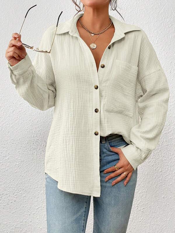 Kireliae - Hemd mit Button-down-Kragen