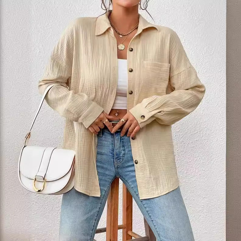 Kireliae - Hemd mit Button-down-Kragen