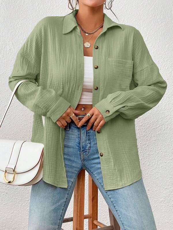 Kireliae - Hemd mit Button-down-Kragen
