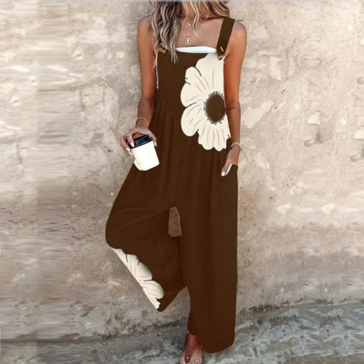 Aderyn - luftiger, bedruckter Jumpsuit