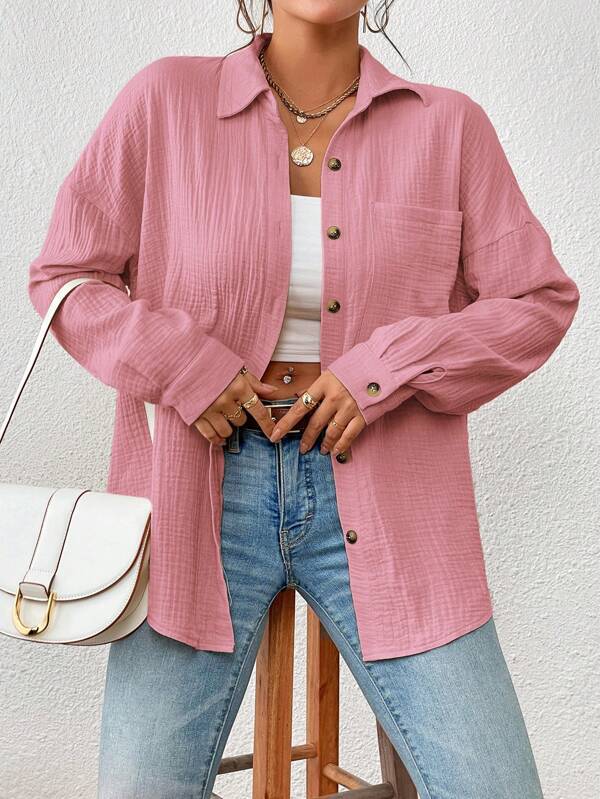 Kireliae - Hemd mit Button-down-Kragen