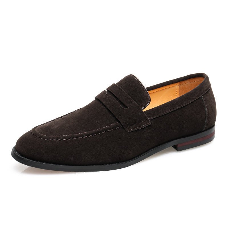 Aberic - Samtige Penny-Loafer