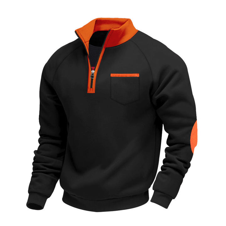 Ivervane - Soft-Touch Half-Zip-Pullover