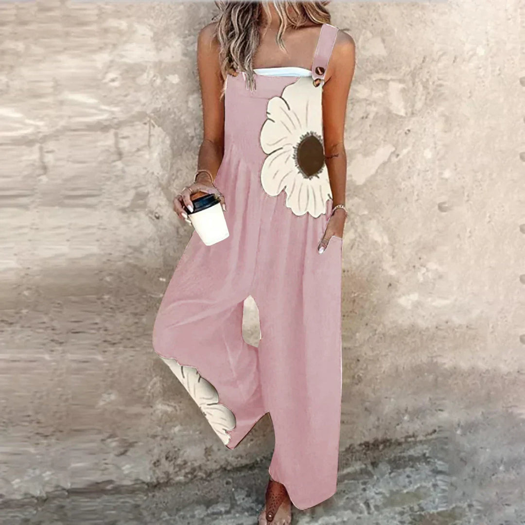 Aderyn - luftiger, bedruckter Jumpsuit