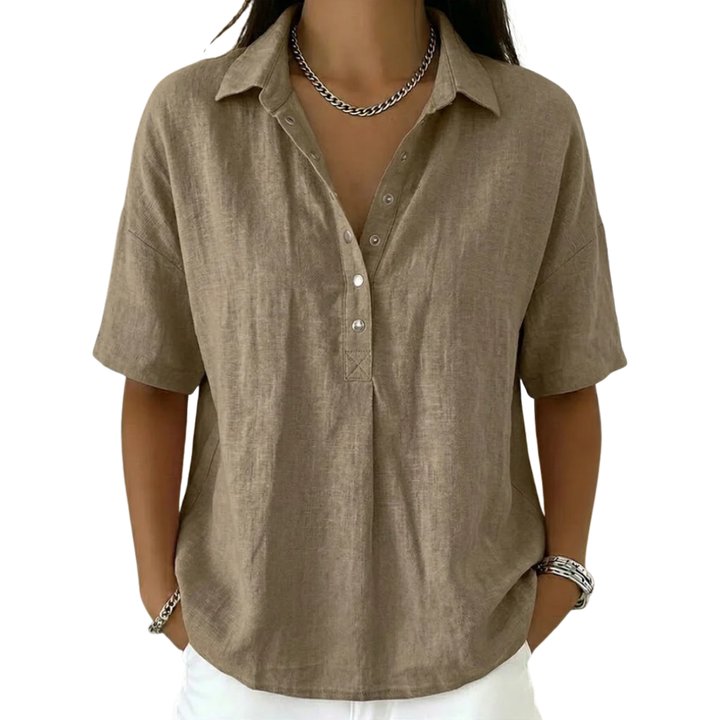Eulalia - Bluse mit Soft-Touch-Kragen