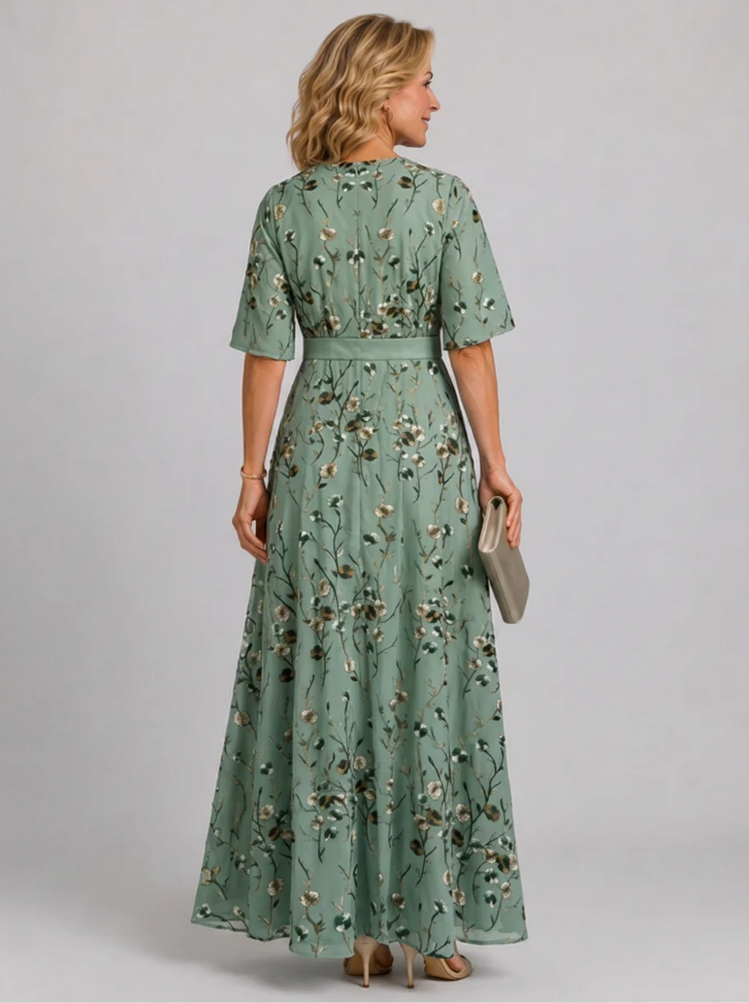 Adaline - Softtouch-Midikleid mit Blumenmuster