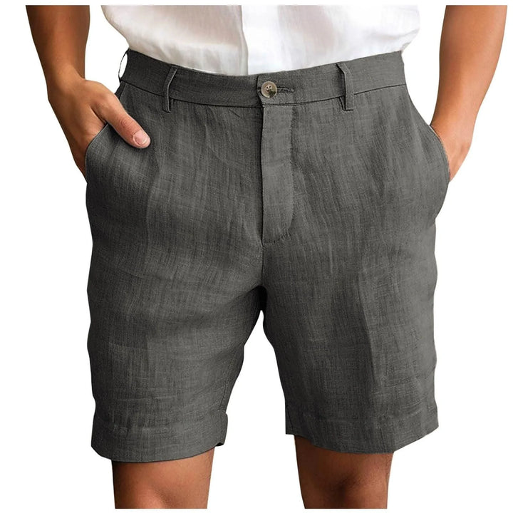 Nestor - maßgeschneiderte Leinen-Shorts
