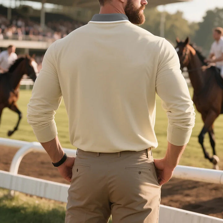 Balcombe - Softtouch-Langarm-Poloshirt