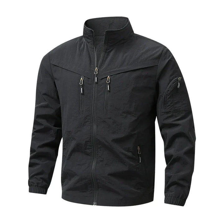 Aurex - Strukturierte Multi-Pocket-Jacke