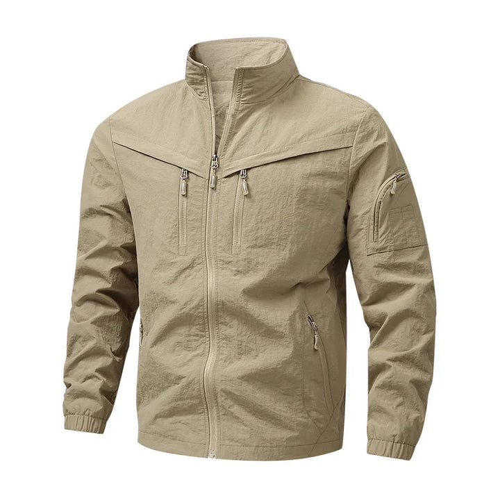 Aurex - Strukturierte Multi-Pocket-Jacke